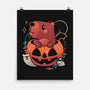 Capy Halloween-None-Matte-Poster-eduely