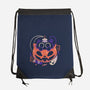 Trick Or Meow-None-Drawstring-Bag-eduely