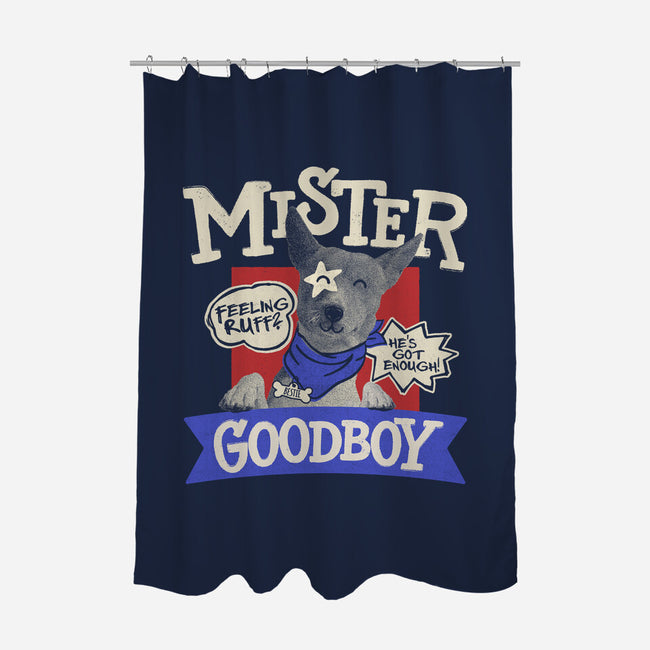 Mister Goodboy-None-Polyester-Shower Curtain-Estudio Horta