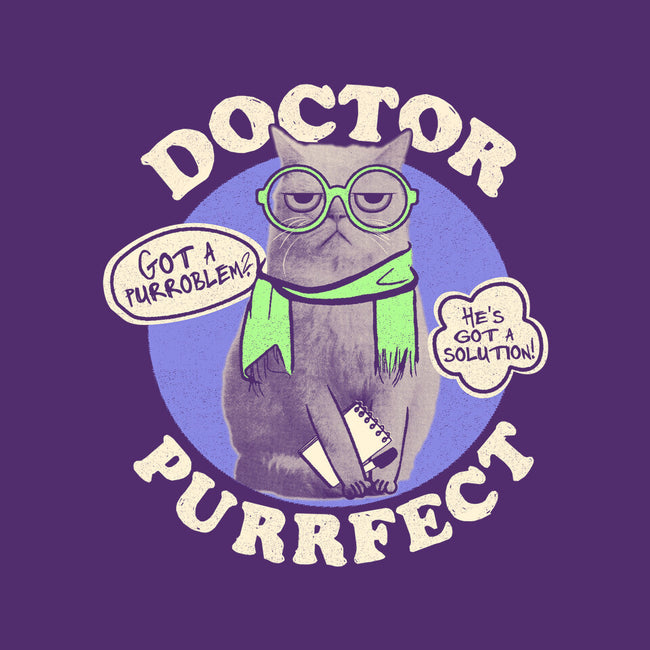 Doctor Purrfect-Womens-Racerback-Tank-Estudio Horta