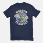 Doctor Purrfect-Womens-Fitted-Tee-Estudio Horta