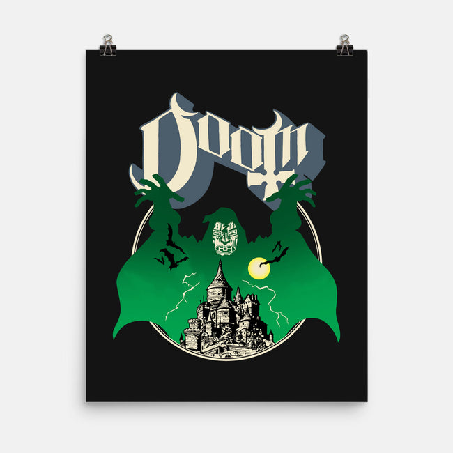 Ghost Doom-None-Matte-Poster-Barbadifuoco