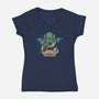 Tales From The Deep-Womens-V-Neck-Tee-Boggs Nicolas