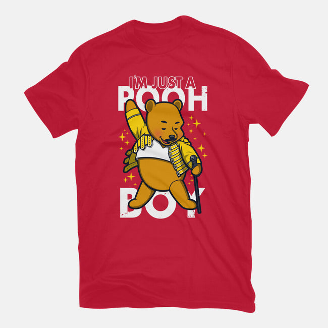 I'm Just A Pooh Boy-Youth-Basic-Tee-Boggs Nicolas