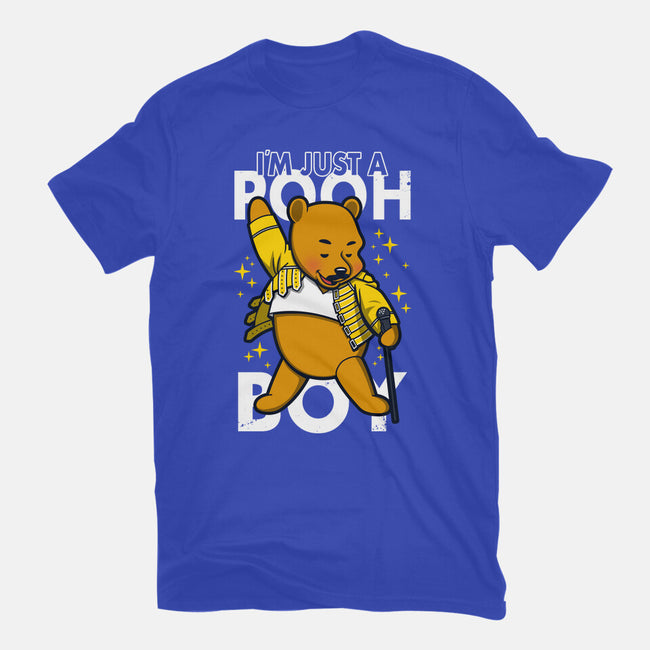 I'm Just A Pooh Boy-Womens-Basic-Tee-Boggs Nicolas