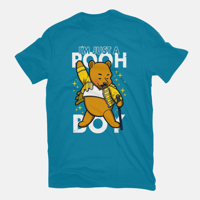 I'm Just A Pooh Boy-Mens-Basic-Tee-Boggs Nicolas