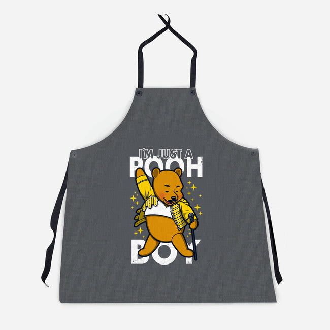 I'm Just A Pooh Boy-Unisex-Kitchen-Apron-Boggs Nicolas