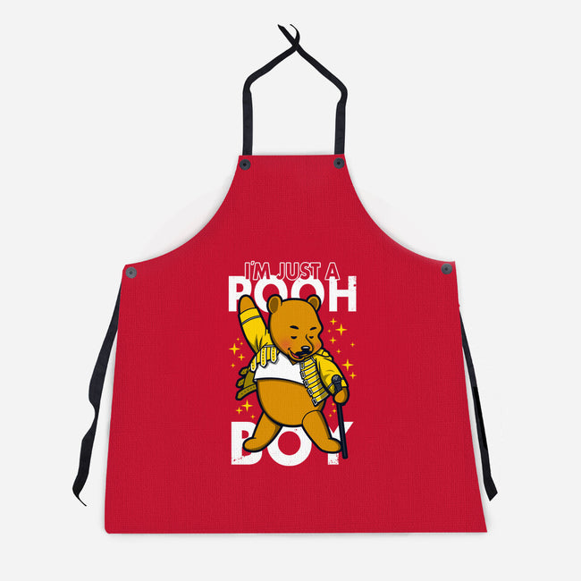 I'm Just A Pooh Boy-Unisex-Kitchen-Apron-Boggs Nicolas