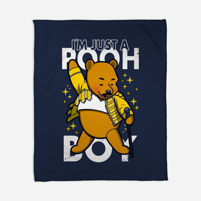 I'm Just A Pooh Boy-None-Fleece-Blanket-Boggs Nicolas