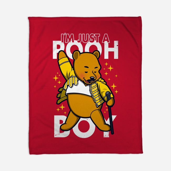 I'm Just A Pooh Boy-None-Fleece-Blanket-Boggs Nicolas