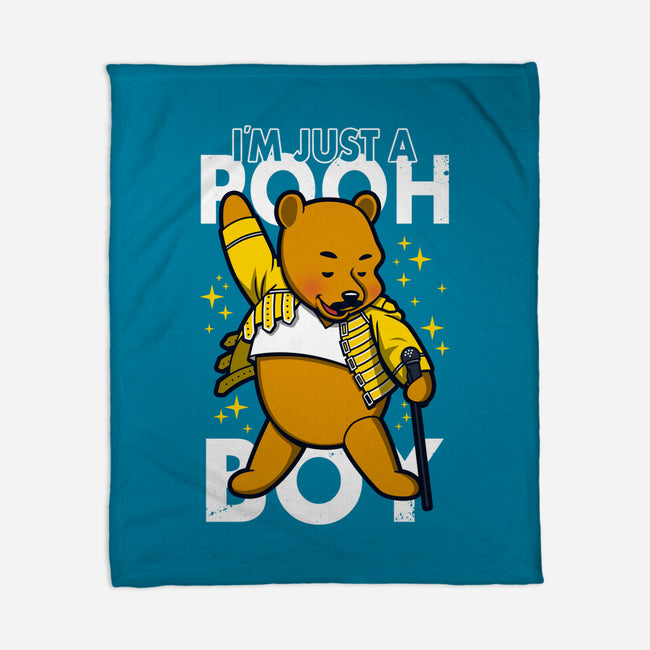 I'm Just A Pooh Boy-None-Fleece-Blanket-Boggs Nicolas