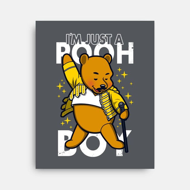 I'm Just A Pooh Boy-None-Stretched-Canvas-Boggs Nicolas