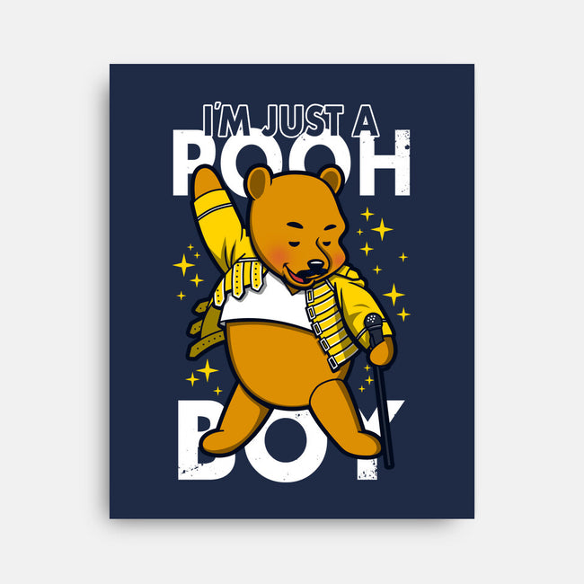 I'm Just A Pooh Boy-None-Stretched-Canvas-Boggs Nicolas