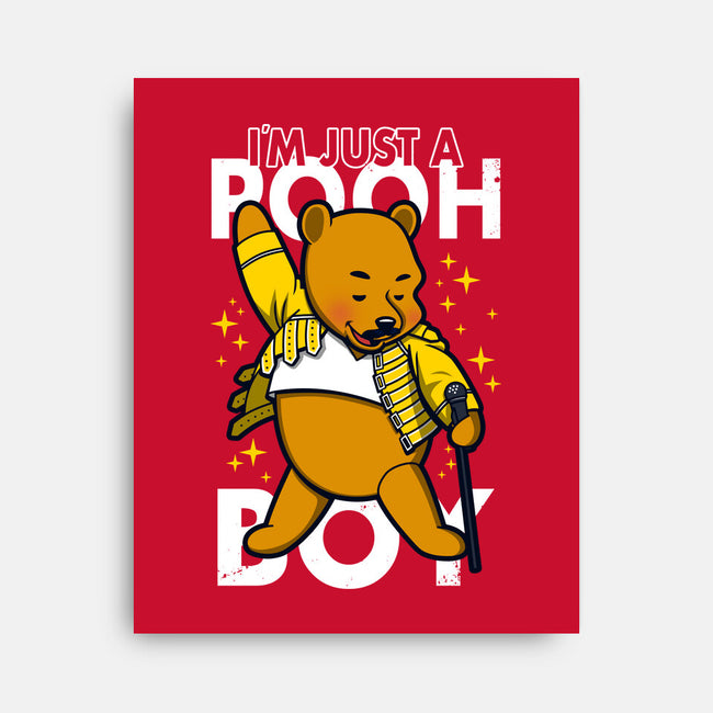 I'm Just A Pooh Boy-None-Stretched-Canvas-Boggs Nicolas