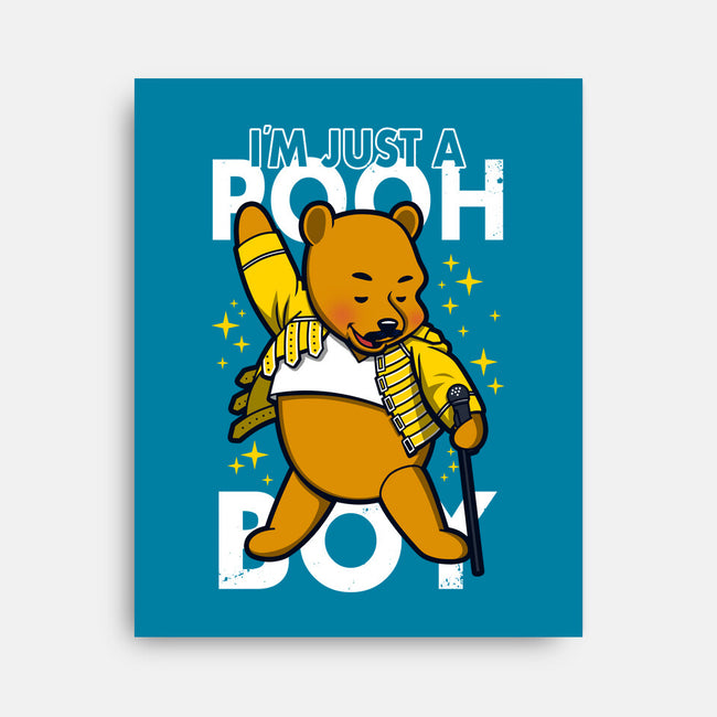 I'm Just A Pooh Boy-None-Stretched-Canvas-Boggs Nicolas