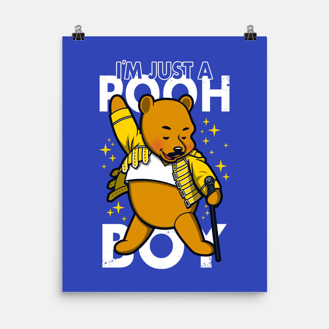 I'm Just A Pooh Boy-None-Matte-Poster-Boggs Nicolas