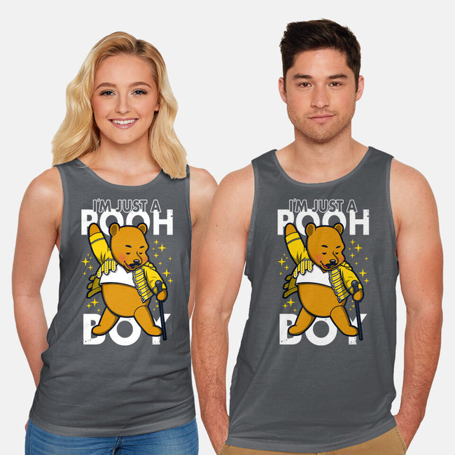 I'm Just A Pooh Boy-Unisex-Basic-Tank-Boggs Nicolas