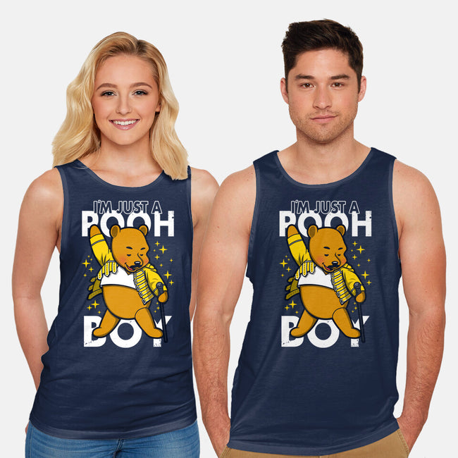 I'm Just A Pooh Boy-Unisex-Basic-Tank-Boggs Nicolas