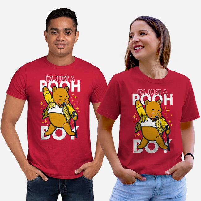 I'm Just A Pooh Boy-Unisex-Basic-Tee-Boggs Nicolas