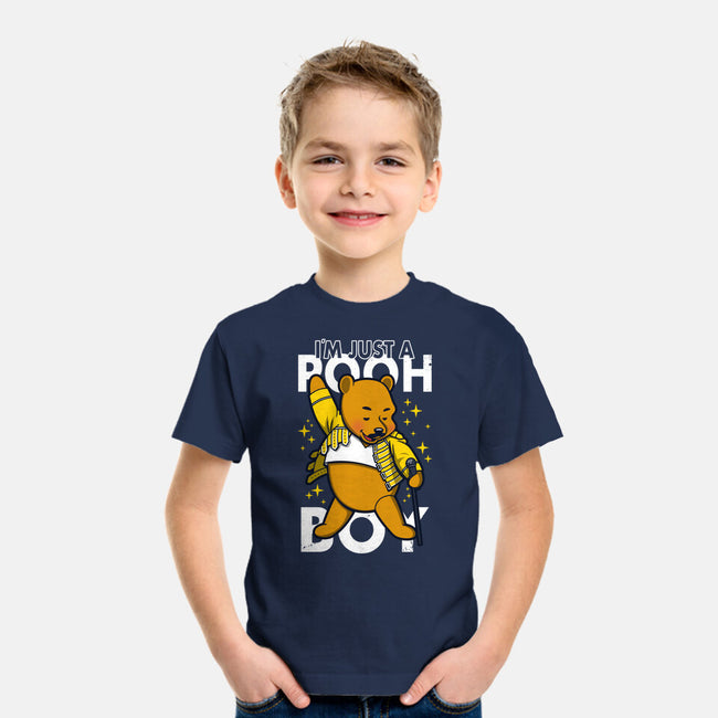 I'm Just A Pooh Boy-Youth-Basic-Tee-Boggs Nicolas