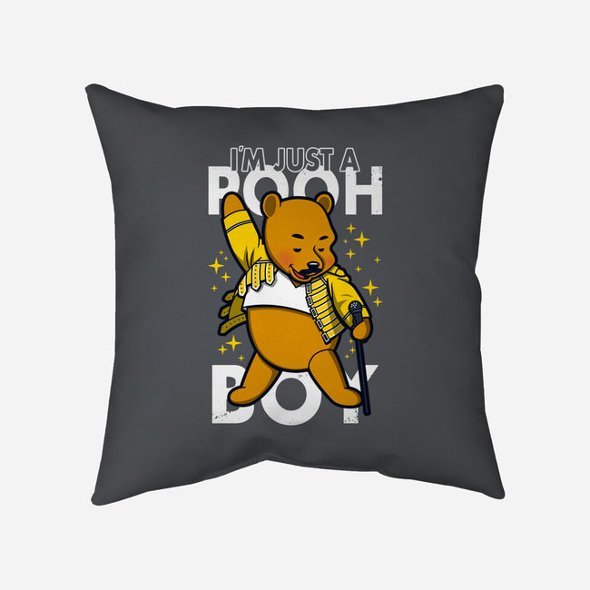 I'm Just A Pooh Boy-None-Removable Cover w Insert-Throw Pillow-Boggs Nicolas