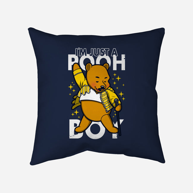 I'm Just A Pooh Boy-None-Removable Cover w Insert-Throw Pillow-Boggs Nicolas