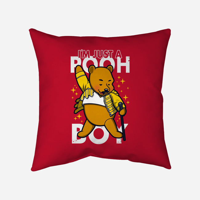 I'm Just A Pooh Boy-None-Removable Cover w Insert-Throw Pillow-Boggs Nicolas