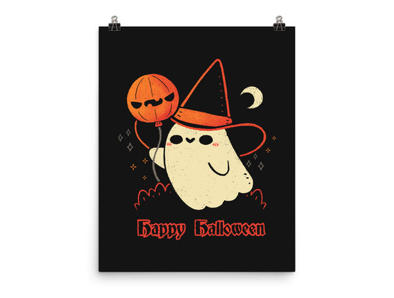 Happy Halloween Spooky Cute Ghost
