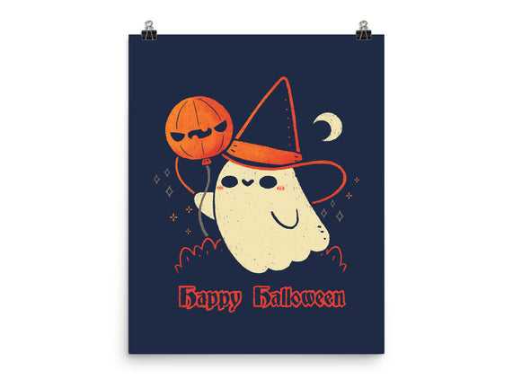 Happy Halloween Spooky Cute Ghost