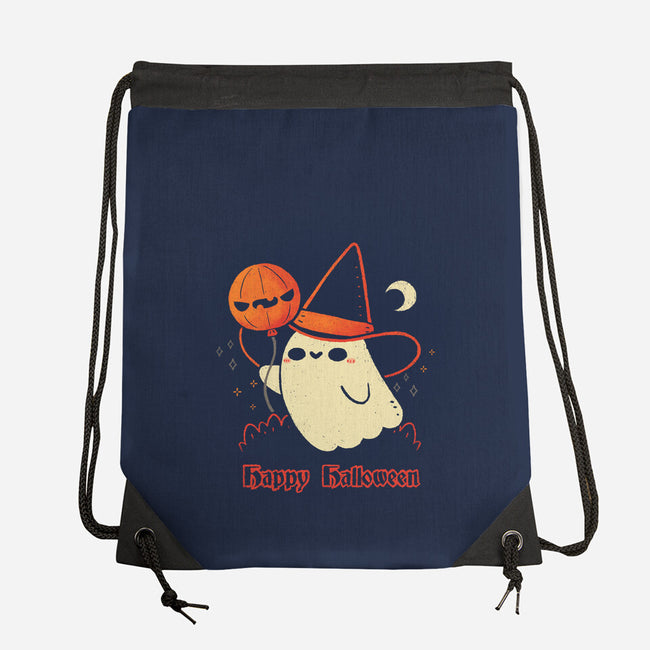 Happy Halloween Spooky Cute Ghost-None-Drawstring-Bag-xMorfina