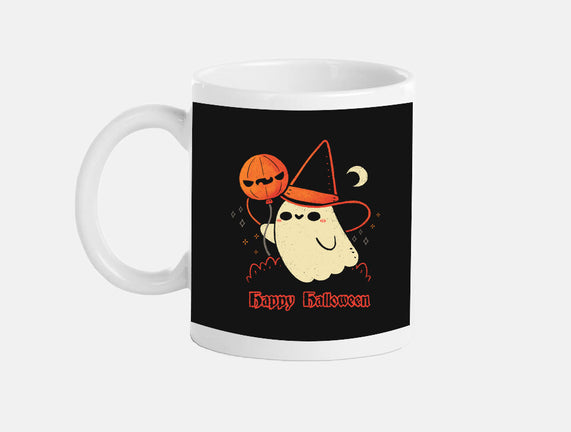 Happy Halloween Spooky Cute Ghost
