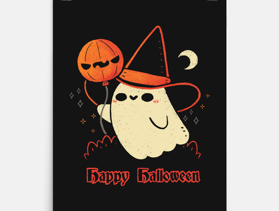 Happy Halloween Spooky Cute Ghost