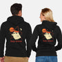 Happy Halloween Spooky Cute Ghost-Unisex-Zip-Up-Sweatshirt-xMorfina