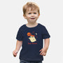 Happy Halloween Spooky Cute Ghost-Baby-Basic-Tee-xMorfina