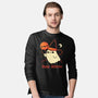 Happy Halloween Spooky Cute Ghost-Mens-Long Sleeved-Tee-xMorfina