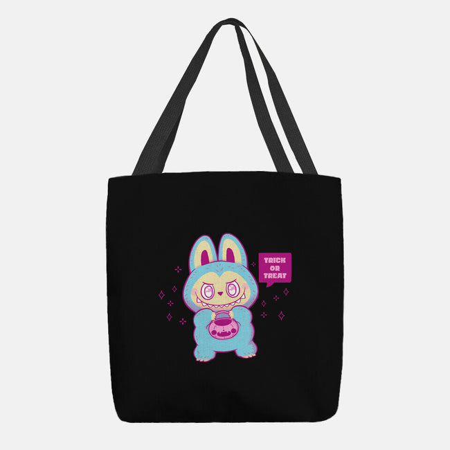Halloween Labubu Trick Or Treat-None-Basic Tote-Bag-xMorfina