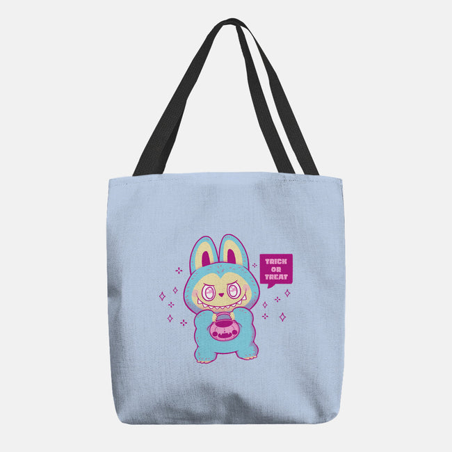 Halloween Labubu Trick Or Treat-None-Basic Tote-Bag-xMorfina