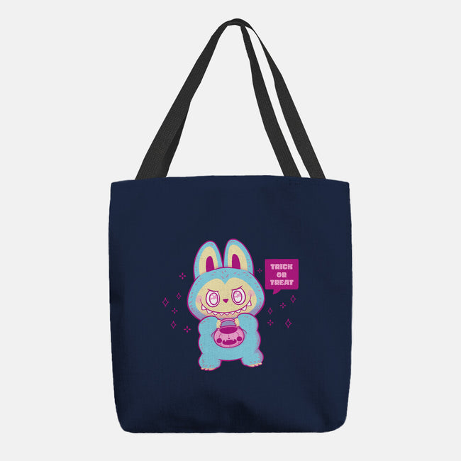 Halloween Labubu Trick Or Treat-None-Basic Tote-Bag-xMorfina