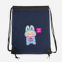 Halloween Labubu Trick Or Treat-None-Drawstring-Bag-xMorfina