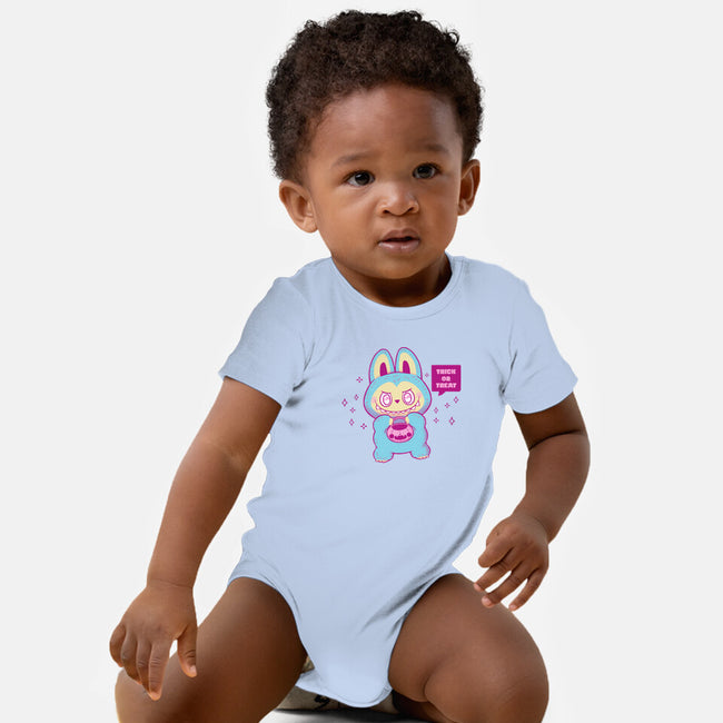 Halloween Labubu Trick Or Treat-Baby-Basic-Onesie-xMorfina