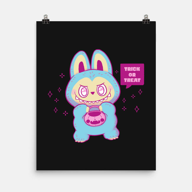 Halloween Labubu Trick Or Treat-None-Matte-Poster-xMorfina