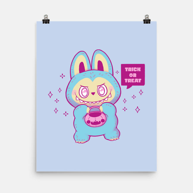 Halloween Labubu Trick Or Treat-None-Matte-Poster-xMorfina