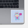 Halloween Labubu Trick Or Treat-None-Glossy-Sticker-xMorfina