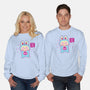 Halloween Labubu Trick Or Treat-Unisex-Crew Neck-Sweatshirt-xMorfina