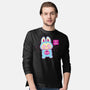 Halloween Labubu Trick Or Treat-Mens-Long Sleeved-Tee-xMorfina