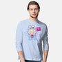 Halloween Labubu Trick Or Treat-Mens-Long Sleeved-Tee-xMorfina