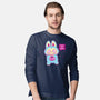 Halloween Labubu Trick Or Treat-Mens-Long Sleeved-Tee-xMorfina
