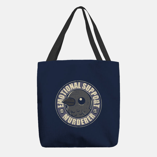 Emotional Support Murderer-None-Basic Tote-Bag-turborat14