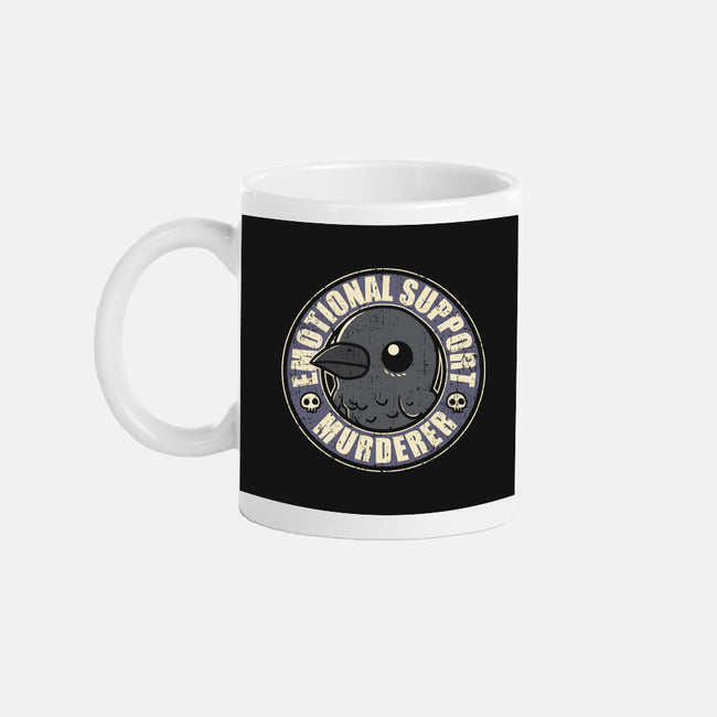 Emotional Support Murderer-None-Mug-Drinkware-turborat14