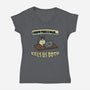 I Hope This Email Kills Us Both-Womens-V-Neck-Tee-grevalra